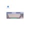 Machenike K500-B84 Wired Red switch Rainbow RGB Mechanical Keyboard – White