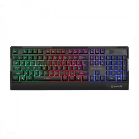 MARVO K606 Gaming Keyboard / Membrane Switch / Mixed 3-color Rainbow Backlight