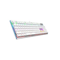 Mumre Wrangler K100 Rainbow RGB Mechanical Keyboard White (Brown Switch)