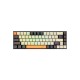 Redragon K633 Ryze RGB (Huano Red Switch) Wired Black & White Mechanical Gaming Keyboard