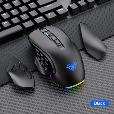 AULA H510 Wired MMO Gaming Mouse With RGB Backlit