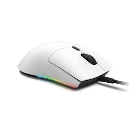 NZXT Lift Lightweight Ambidextrous RGB Optical Gaming Mouse White