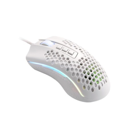REDRAGON M808 STORM LIGHTWEIGHT RGB GAMING MOUSE (WHITE)