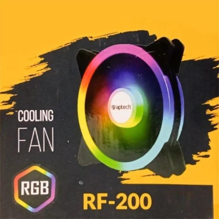 APTECH RF 200 RGB 5 IN 1 CASE COOLING FAN