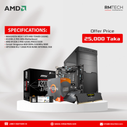 AMD RYZEN 3 PRO 4350G BUDGET DESKTOP PC BUILD
