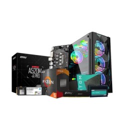 AMD Budget PC Build With RYZEN 5 5600G and MSI A520M-A Pro