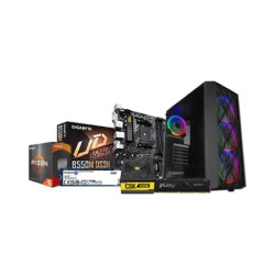 AMD Gaming PC Build With RYZEN 5 5600G and Gigabyte B550M DS3H