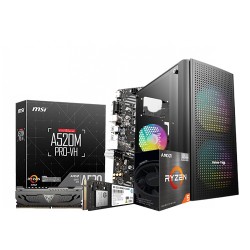 AMD Ryzen 5 5600G & MSI A520M PRO-VH PC Build