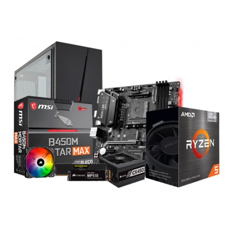 AMD Ryzen 5 5600G & MSI B450M MORTAR MAX Pc Build