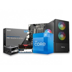 Intel Core i5-12400 & MSI PRO B660M-E DDR4 12th Gen PC Build