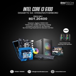 Intel Core i3 6100 Budget Pc Build