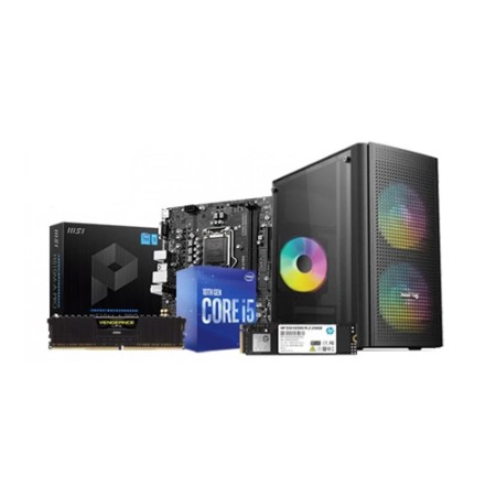 Intel Core i5-10400 and MSI H510M PRO Budget PC Build