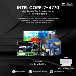 Intel Core i7-4770 4th Gen Processor Pc Build 