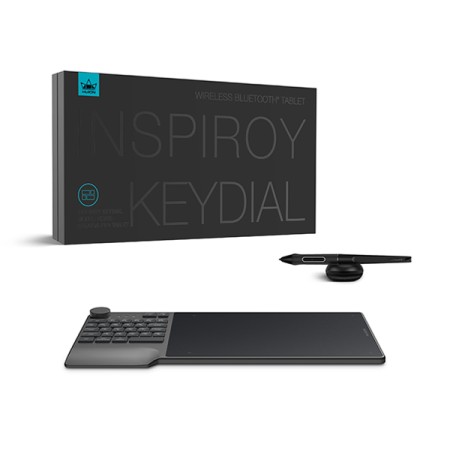 Huion Inspiroy Keydial KD200 Bluetooth Graphics Tablet