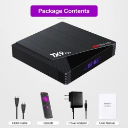 TX9 PRO 8 GB RAM 128 GB Android TV Box With 5GHz Dual Band WiFi