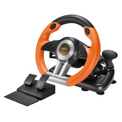 PXN V3II Pro PC Racing Wheel, USB Car Race Game Steering Wheel with Pedals