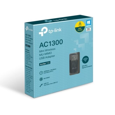 TP-Link Archer T3U AC1300 Dual Band Mini Wireless MU-MIMO USB LAN Card Adapter