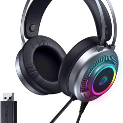 Dareu EH416 7.1 Surround Sound Gaming Headset (Silver)