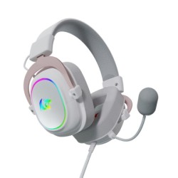 Redragon H510 Zeus-X RGB Wired Gaming Headset (WHITE)